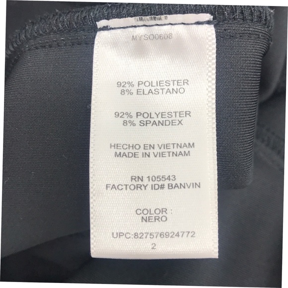 MILLY | Black Scuba Dress - Picture 7 of 7